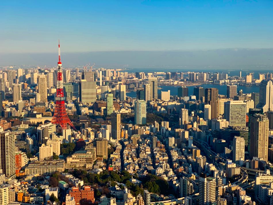 Tokyo City Sky View At Roppongi Hills Mori Tower 2 Huge In Japan